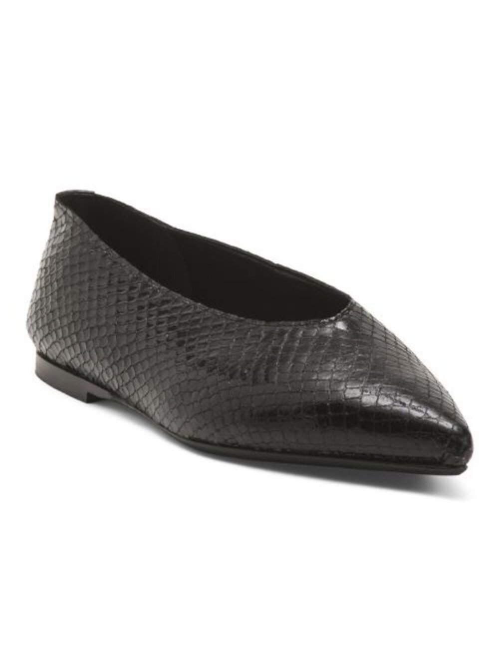 IL TOSCANO Made In Italy Leather Pointy Toe Flats